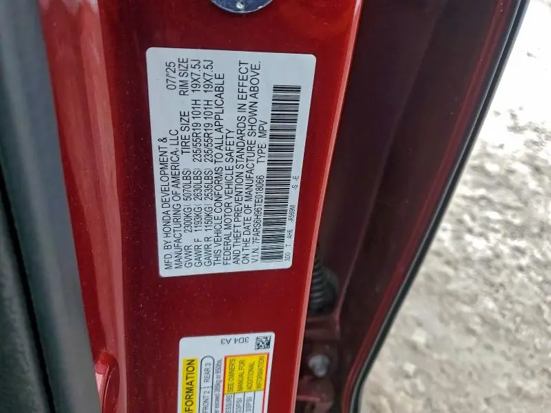 2026 HONDA CR-V SPORT TOURING  