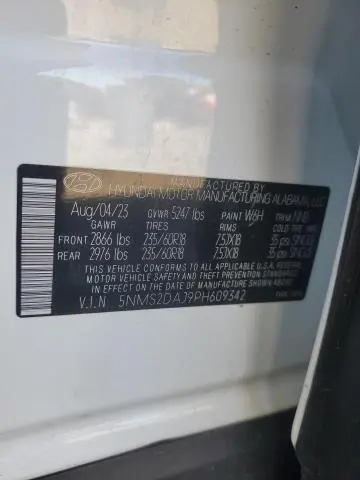 2023 HYUNDAI SANTA FE SEL  