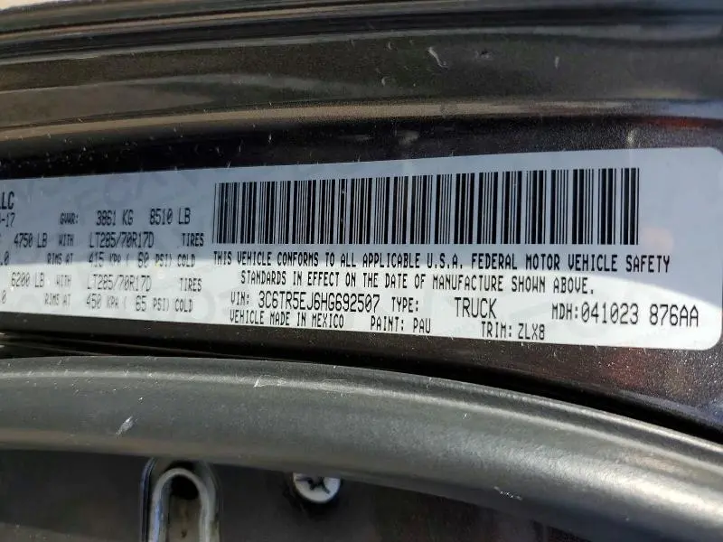 2017 RAM 2500 POWERWAGON  