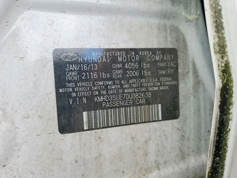 2013 HYUNDAI ELANTRA GT BASE  