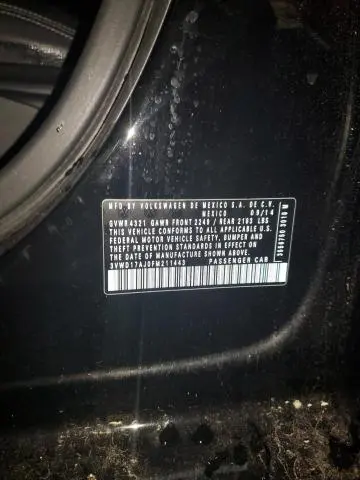 2015 VOLKSWAGEN JETTA SE  