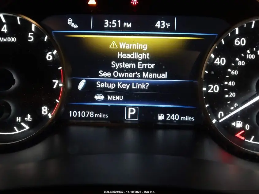 2020 NISSAN MURANO SV INTELLIGENT AWD