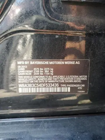 2013 BMW 328 XI  