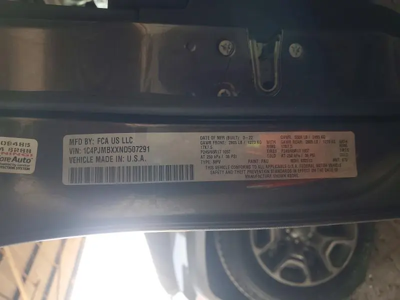 2022 JEEP CHEROKEE TRAILHAWK  