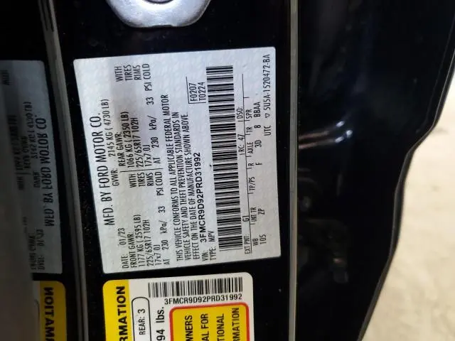 2023 FORD BRONCO SPORT BADLANDS  