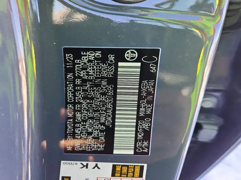 2024 TOYOTA PRIUS LE  