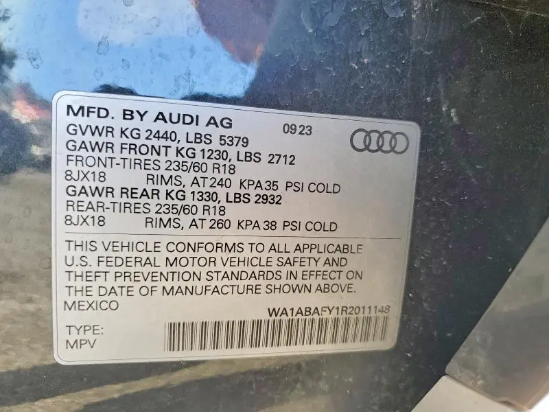 2024 AUDI Q5 PREMIUM 40  