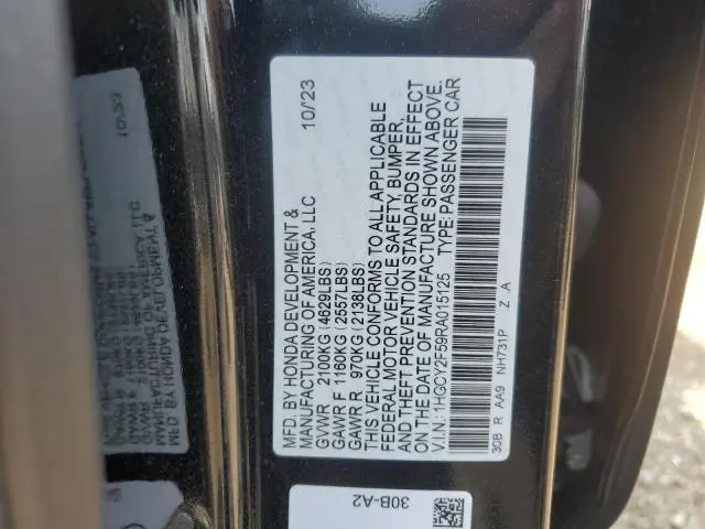 2024 HONDA ACCORD HYBRID SPORT  