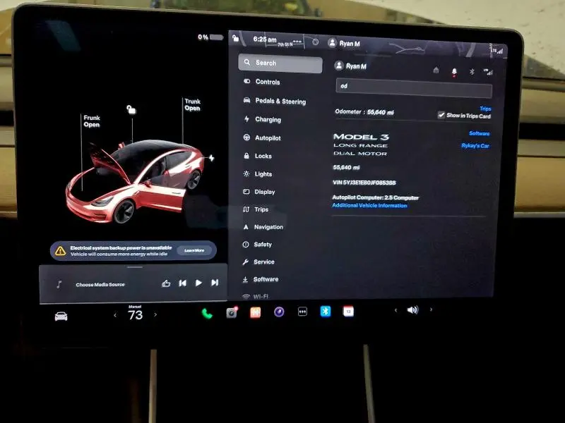 2018 TESLA MODEL 3 AWD 4D SEDAN LONG RANGE BATTERY