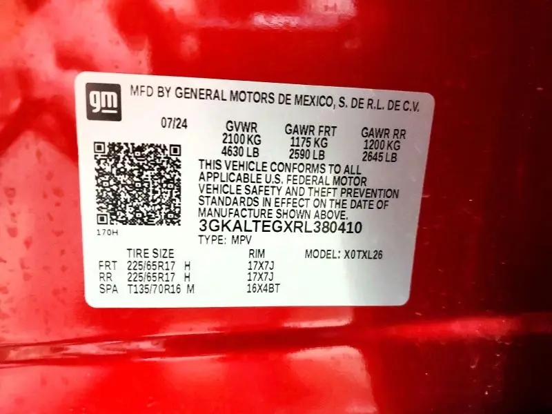 2024 GMC TERRAIN SLE  
