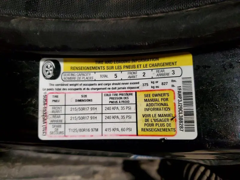 2012 FORD FOCUS TITANIUM  