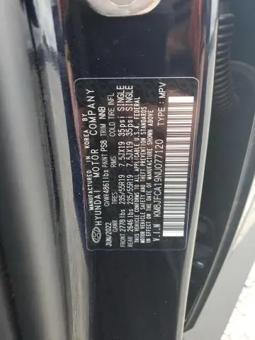 2022 HYUNDAI TUCSON SEL CONVENIENCE  