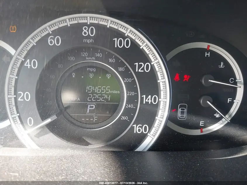 2013 HONDA ACCORD LX