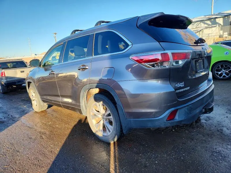 2015 TOYOTA HIGHLANDER XLE  