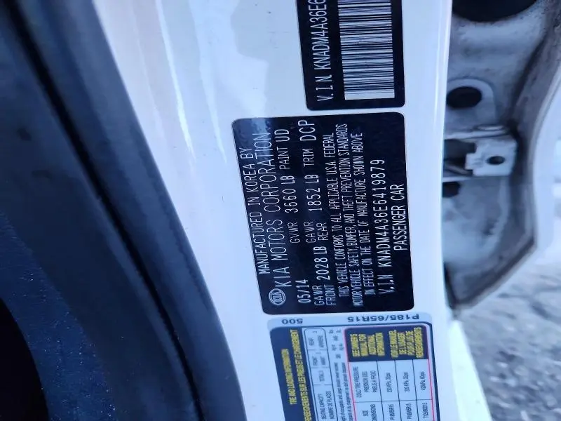 2014 KIA RIO LX  