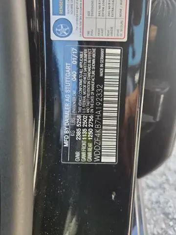 2017 MERCEDES-BENZ E 300 4MATIC  