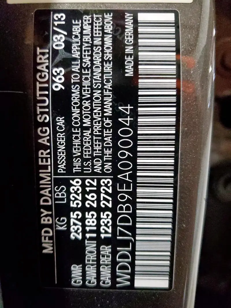 2014 MERCEDES-BENZ CLS 550  