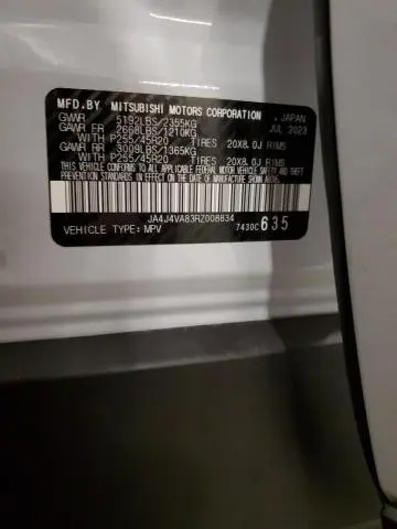 2024 MITSUBISHI OUTLANDER SE  