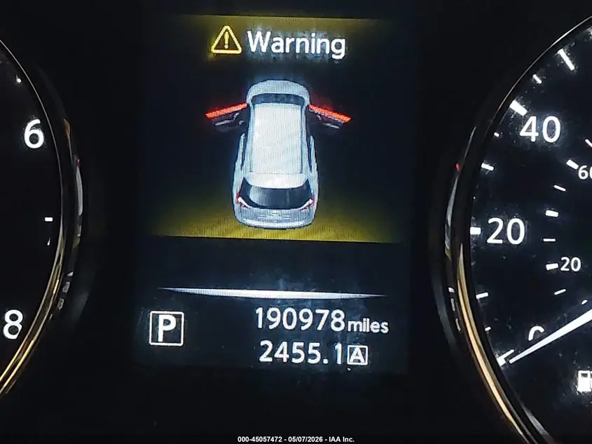 2016 NISSAN ROGUE S/SL/SV