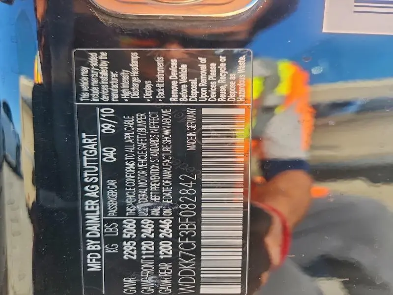 2011 MERCEDES-BENZ E 550  