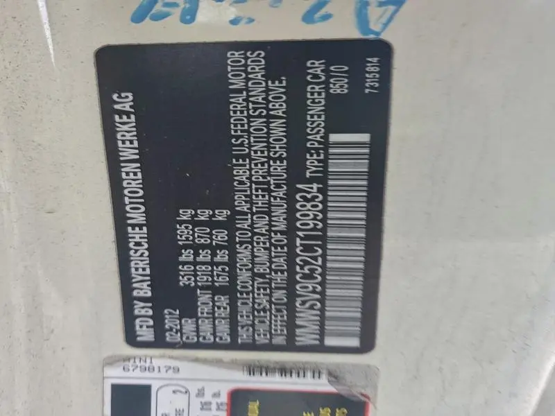 2012 MINI COOPER JOHN COOPER WORKS  