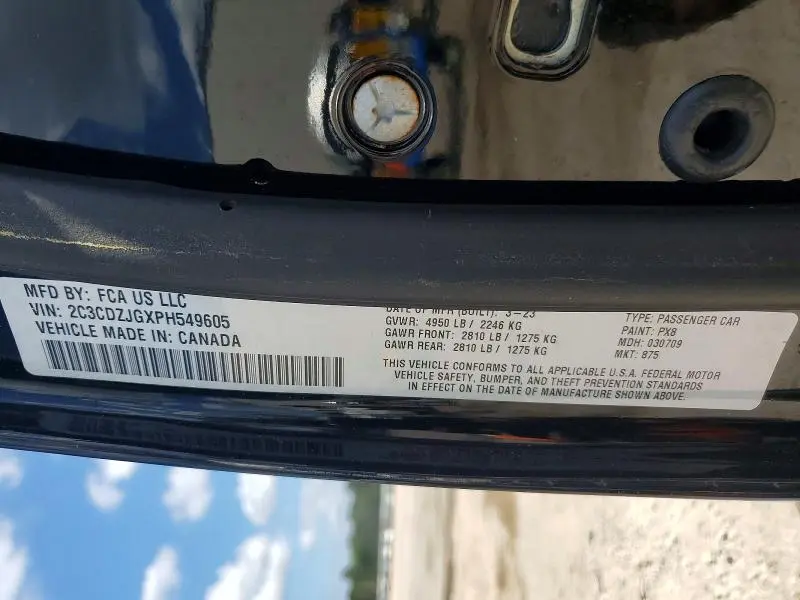 2023 DODGE CHALLENGER GT  