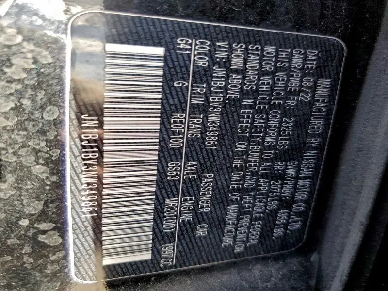 2022 NISSAN ROGUE SPORT SV  