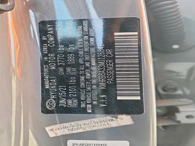 2021 HYUNDAI VENUE SE  