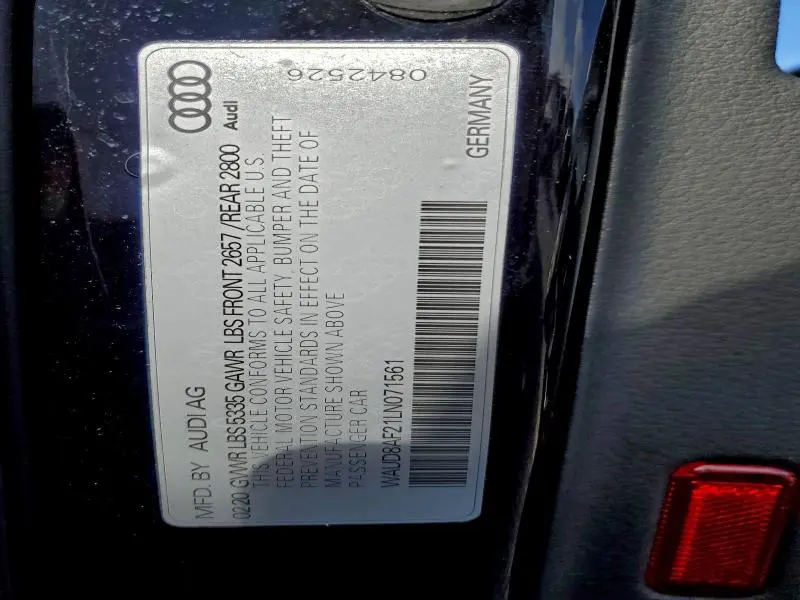 2020 AUDI A6 PREMIUM  