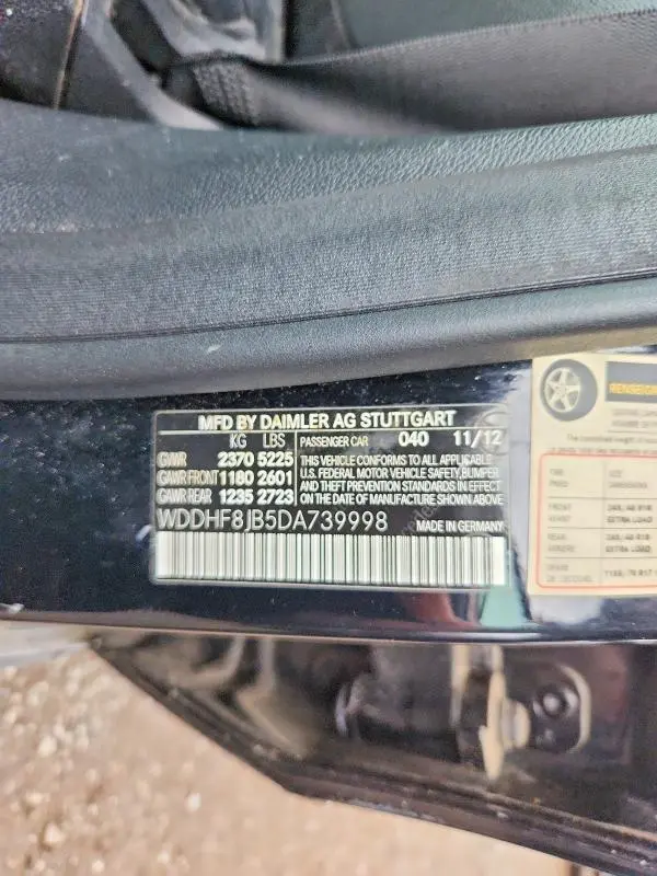 2013 MERCEDES-BENZ E 350 4MATIC  