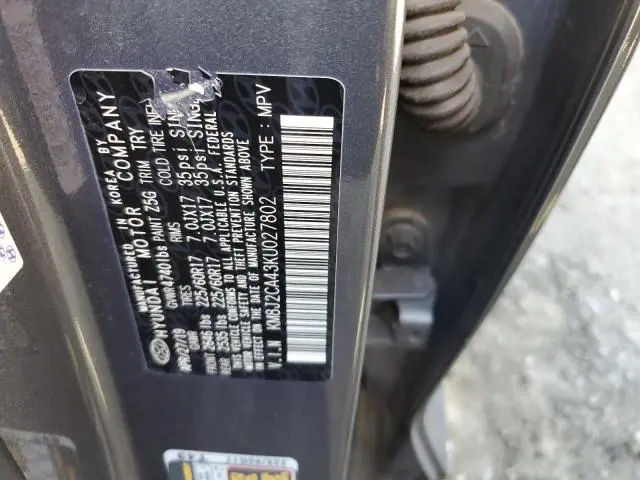 2019 HYUNDAI TUCSON SE  