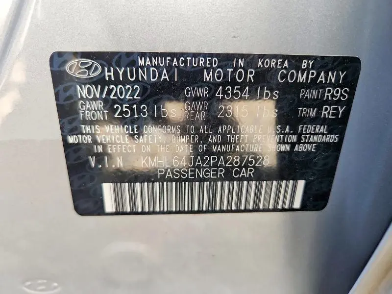2023 HYUNDAI SONATA SEL  
