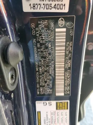 2020 TOYOTA COROLLA LE  