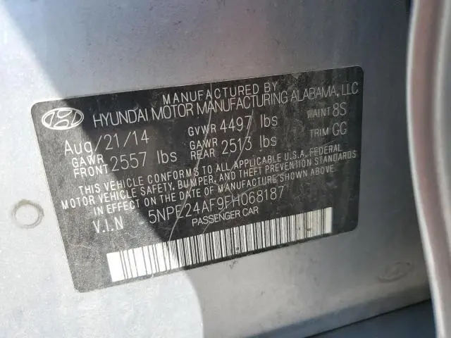 2015 HYUNDAI SONATA SE  