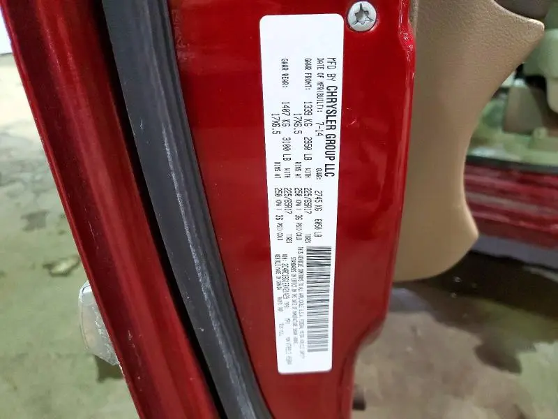 2014 CHRYSLER TOWN & COUNTRY TOURING  