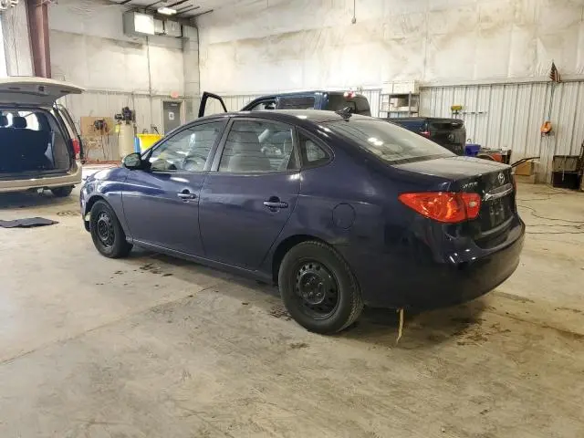 2010 HYUNDAI ELANTRA BLUE  