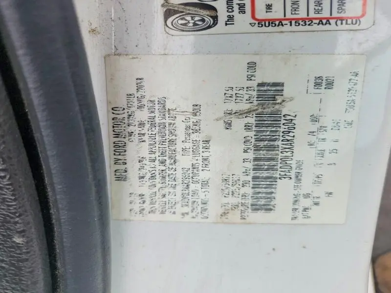 2010 FORD FUSION HYBRID  
