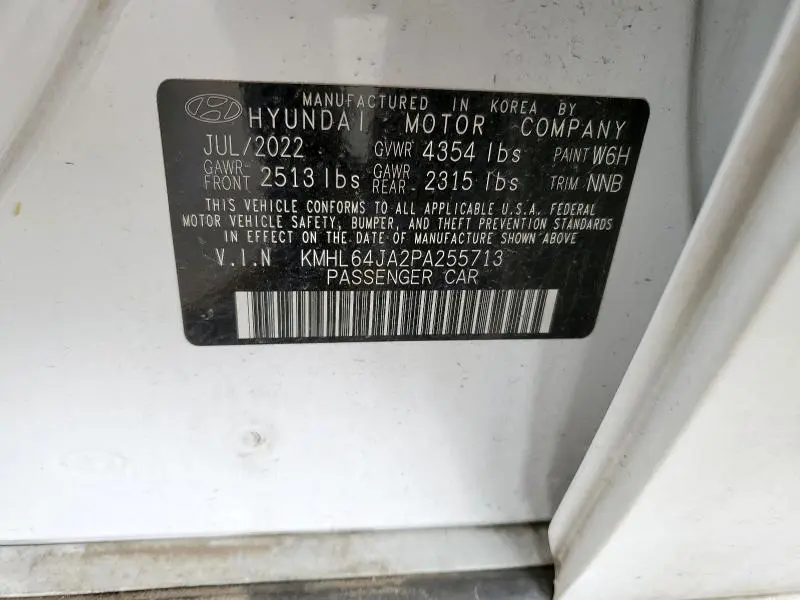 2023 HYUNDAI SONATA SEL  