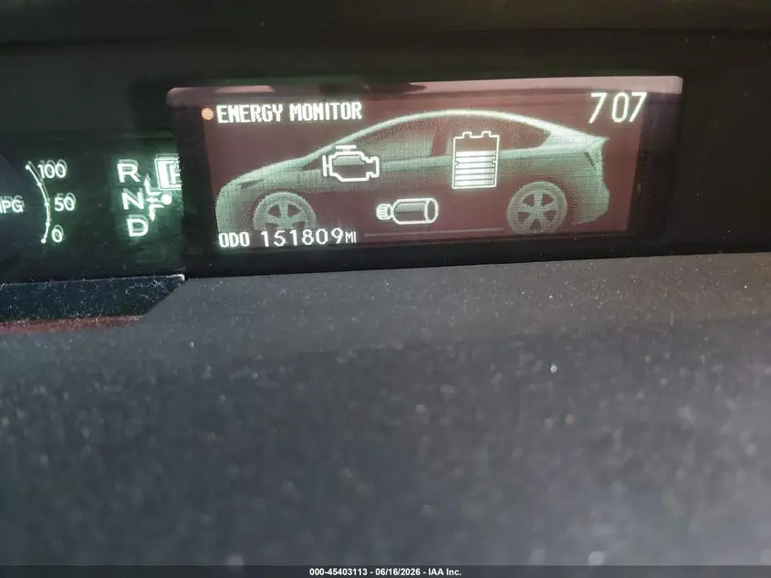 2013 TOYOTA PRIUS TWO