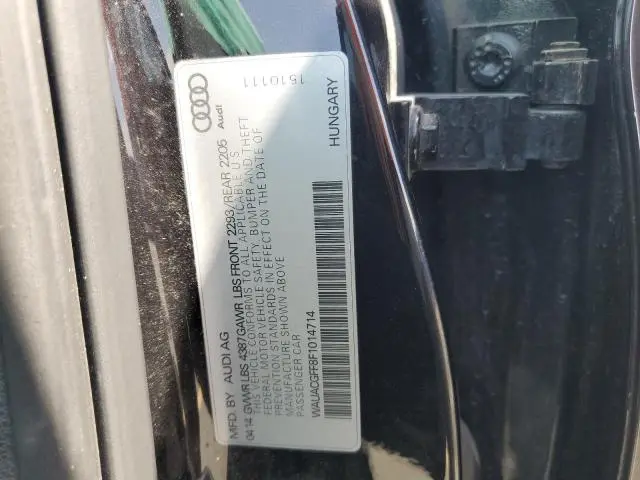 2015 AUDI A3 PREMIUM  