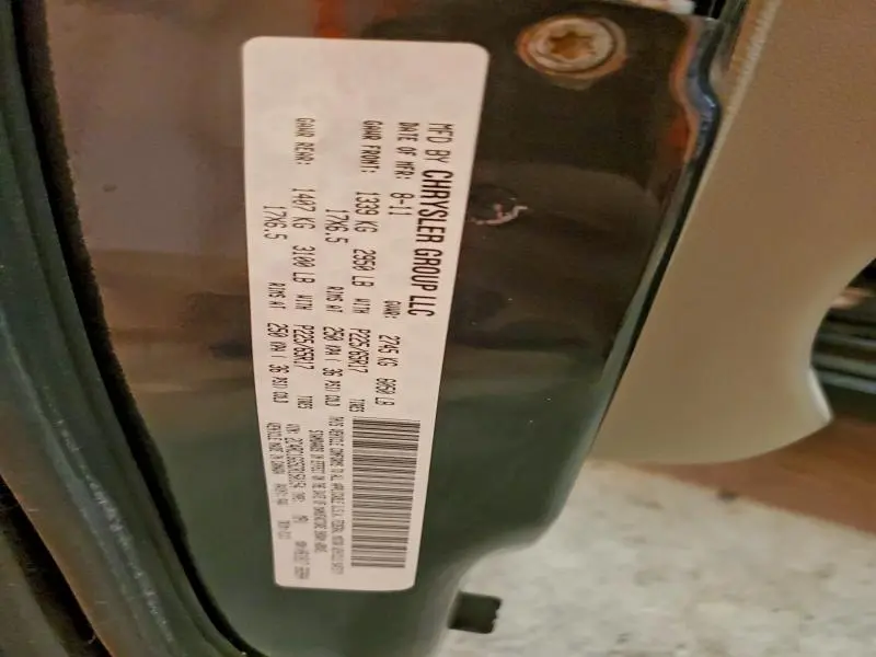 2012 CHRYSLER TOWN & COUNTRY LIMITED  