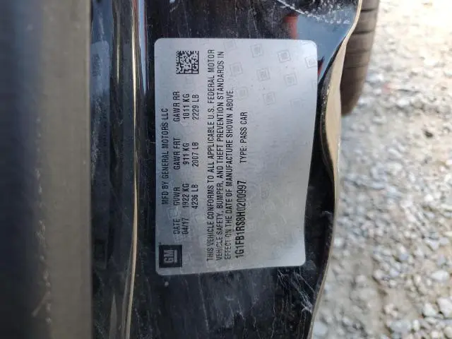 2017 CHEVROLET CAMARO LT  