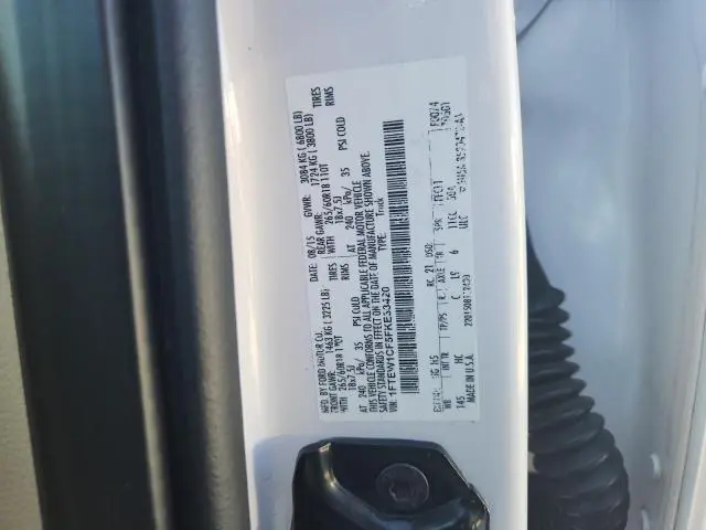 2015 FORD F150 SUPERCREW  