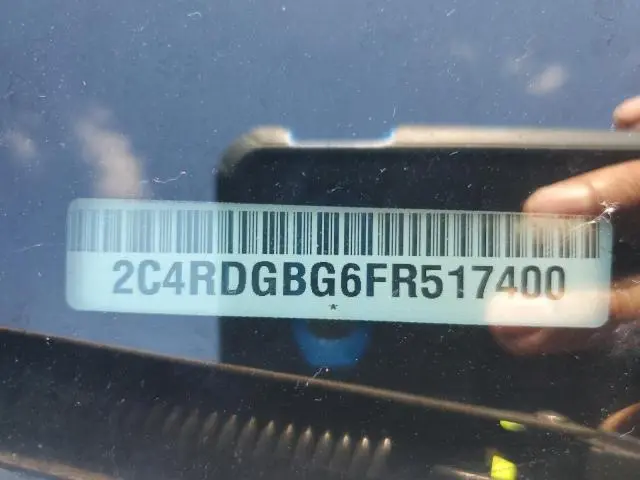 2015 DODGE GRAND CARAVAN SE  