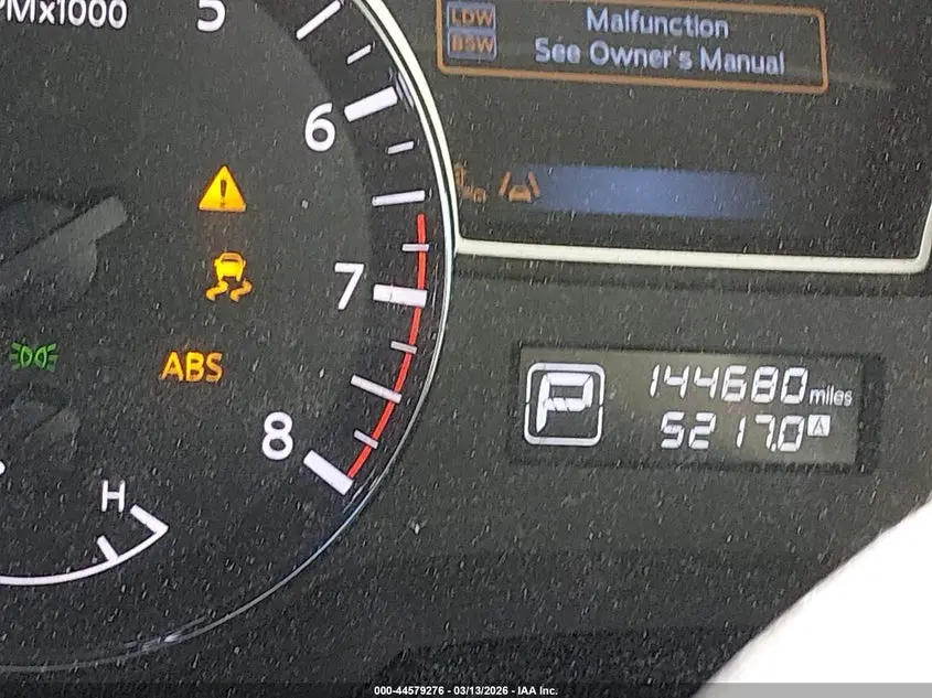 2013 NISSAN ALTIMA 2.5 SL