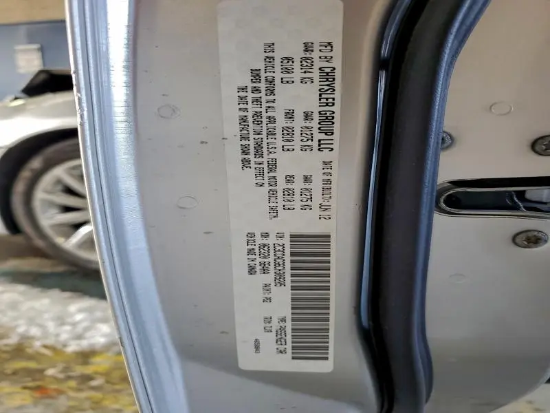 2012 CHRYSLER 300 LIMITED  