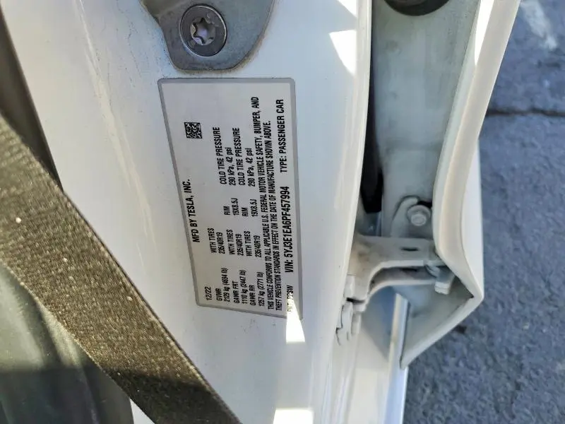 2023 TESLA MODEL 3   