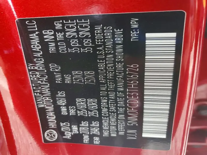 2026 HYUNDAI TUCSON XRT  