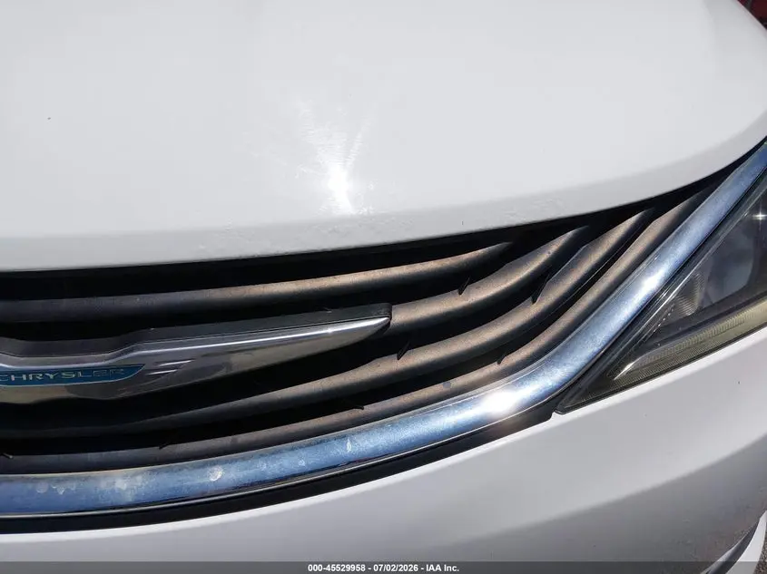 2017 CHRYSLER PACIFICA HYBRID TOURING PLUS