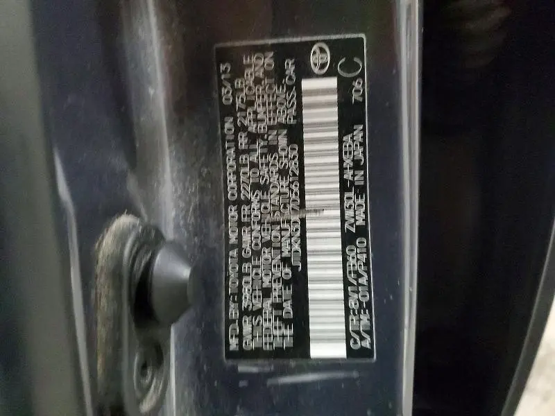 2013 TOYOTA PRIUS TWO  